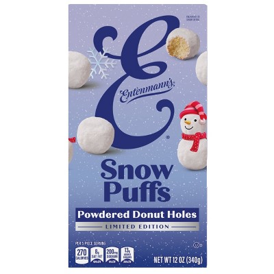 Entenmann's Snow Puffs Donut Holes : Target