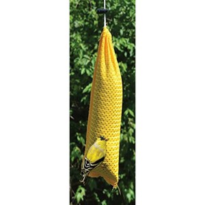 Songbird Essentials Yellow Thistle Sock Finch Magic Mesh Jumbo Bird Feeder - 16" - 1 of 1