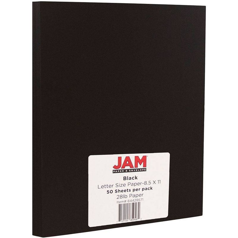 JAM Paper 50pk Basis 28lb Paper 8.5" x 11", 1 of 5
