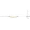 EVERLY JEWELRY | Sterling Silver 4 - 5 mm Freshwater Cultured Pearl Necklace with Chain, 19-inch - 2 of 4