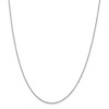 Black Bow Jewelry 1.5mm, Sterling Silver Solid Rolo Chain Necklace - 3 of 4