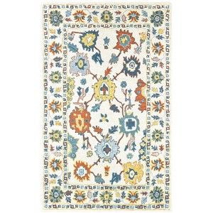 Oriental Weavers Zahra 75507 Ivory/ Gold Indoor Area Rug - 3'6" x 5'6" - 1 of 2