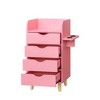 NicBex Storage Dresser with 4 Drawers - 3 of 4