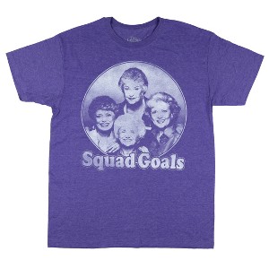 Seven Times Six The Golden Girls T-Shirt Men's Monochromatic Squad Goals Design Tee - 1 of 4