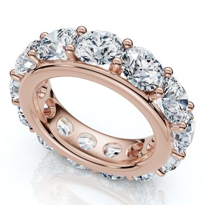 Pompeii3 13Ct Diamond Eternity Ring in 14k Gold or Platinum Lab Created