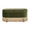 NicBex Modern 38" Storage Bench Velvet Accent Stool with Tassel Rope Trims for Entryway and Living Room - 3 of 4