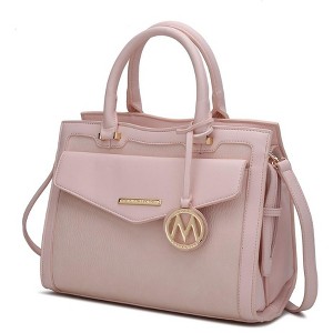MKF Collection Alyssa Multi-Compartment Satchel Women’s Bag by Mia K - 1 of 4