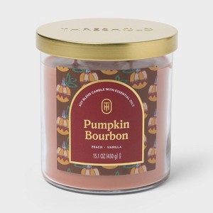 2 Wick Lidded Jar Candle - Threshold™ - 1 of 3