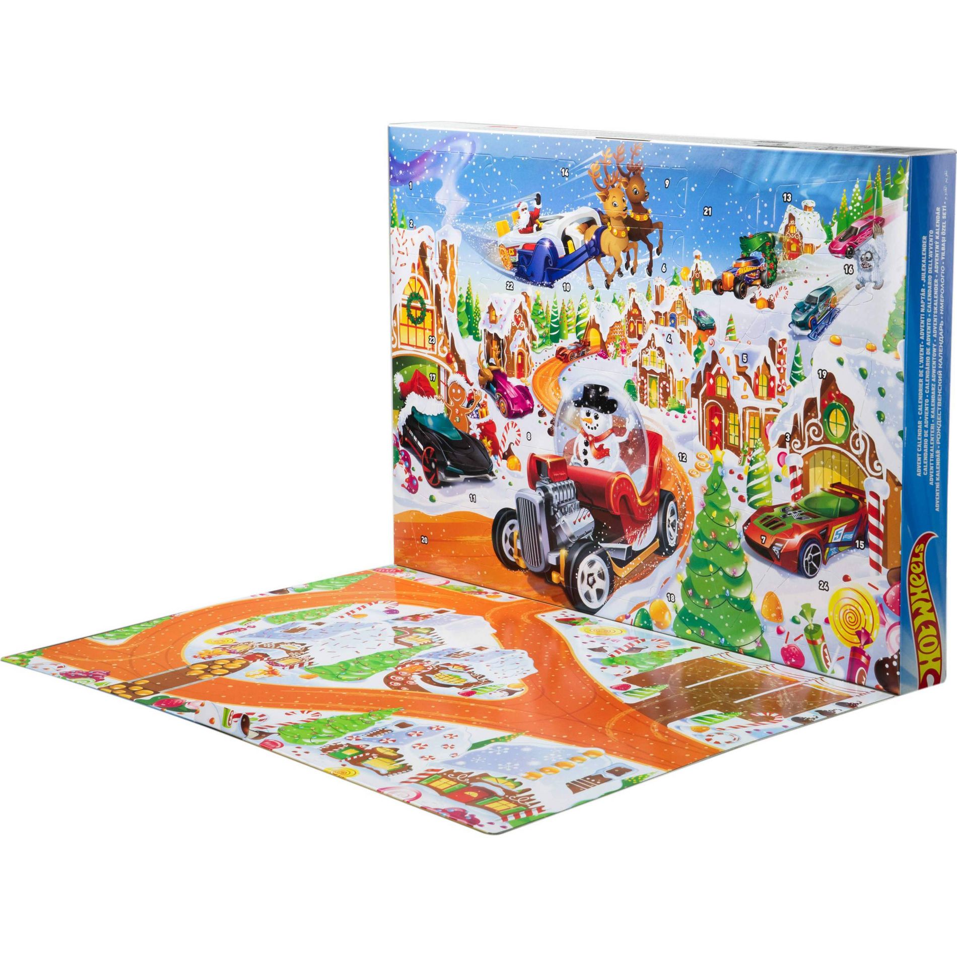 Hot Wheels Tabletop Advent Calendar - 34pk
