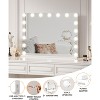 LED Vanity Mirror with Touch Control - 3 Lighting Modes, Round/Square Makeup Mirror, Plug-in/Battery - 4 of 4