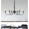 Cal Lighting 60W X 6 Marino Metal Chandelier - 4 of 4