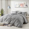 Gracie Mills Lucia Dyed Clip Jacquard Duvet Cover Set with Throw Pillow - image 2 of 4