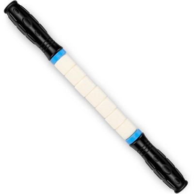 Premium Muscle Roller The Ultimate Massage Roller Stick 17 Inches Recommended by Physical Therapists Promotes Recovery Fast Relief for Cramps