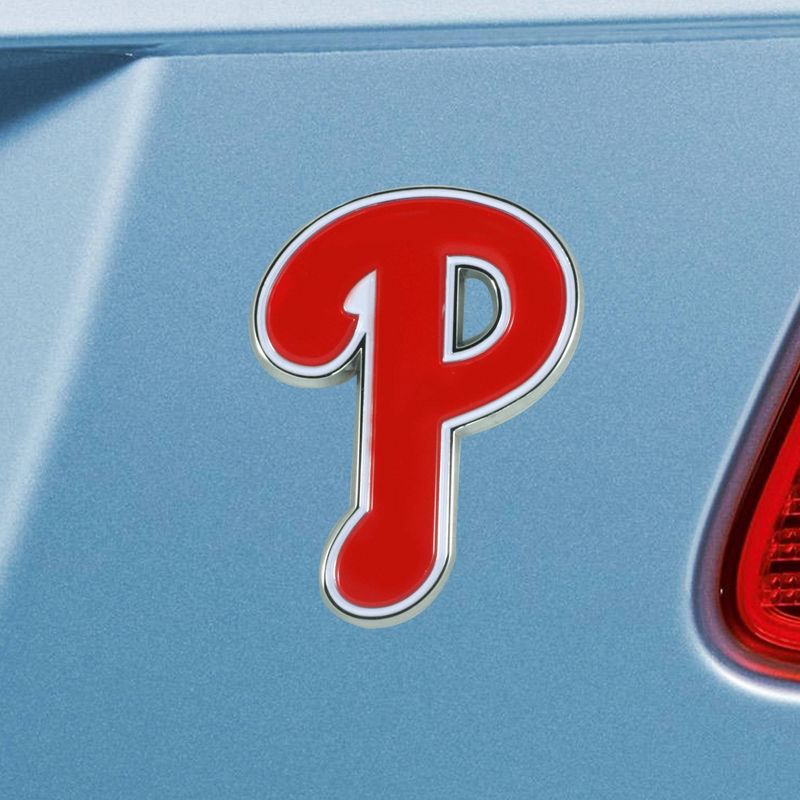 MLB Philadelphia Phillies 3D Metal Emblem, 2 of 5