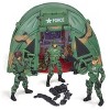 Military Vehicles Toy Set Osprey Helicopter, Armored Car, Camp, Military Boat, Motorcycle, Army Men Figures for Boys Age 4-7, Kids Birthday Xmas Gifts - 3 of 4