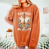 Nashville Music City Guitar Grunge - Womens Lightweight Garment Dyed Sweatshirt - 3 of 3