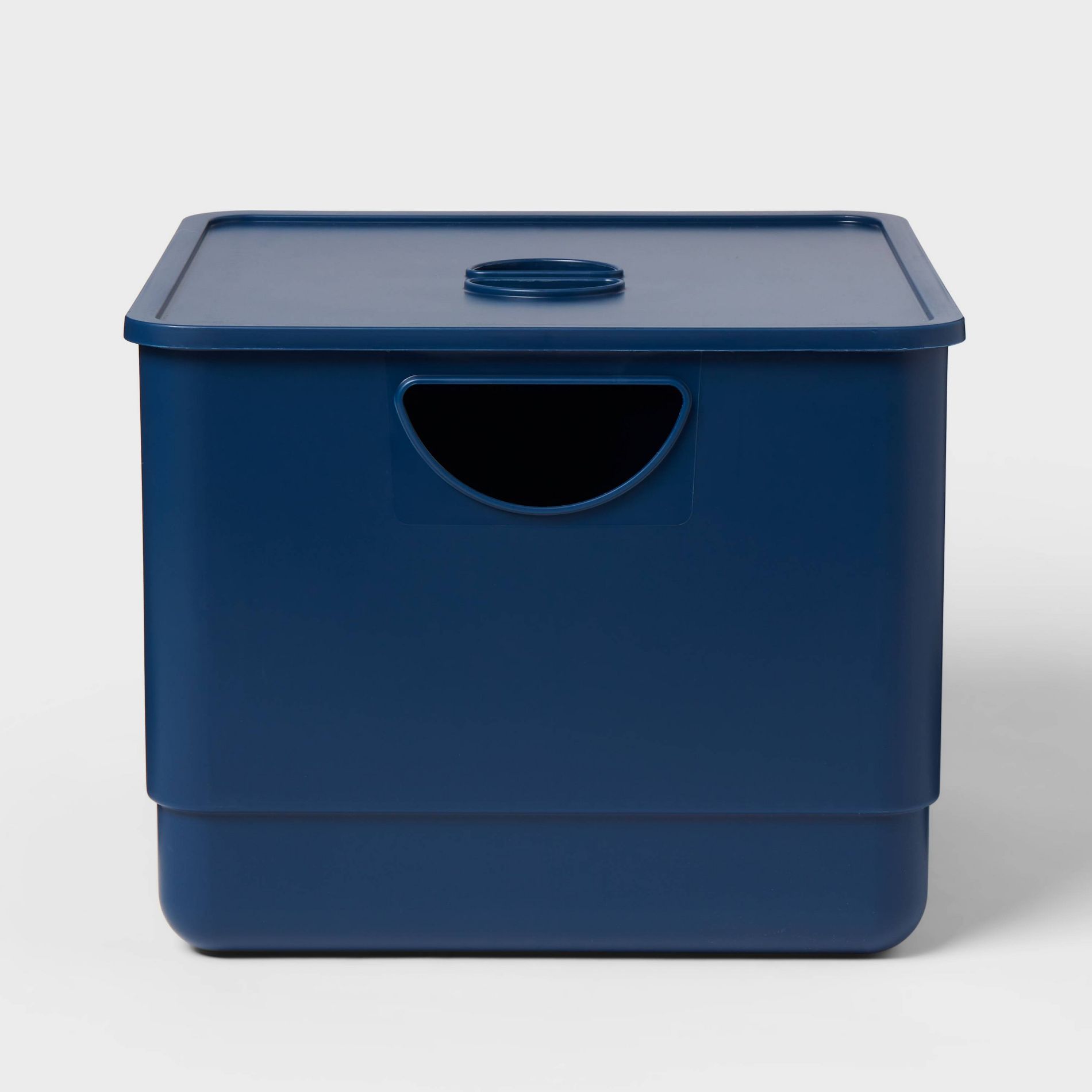 Kids' Modular Storage with Lid Navy - Pillowfort™