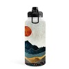 SpaceFrogDesigns Amber Dusk Water Bottle - Society6 - 3 of 4
