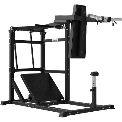 Mikolo Pendulum Squat Machine, Plate-Loaded Hack Squat Machine for ...