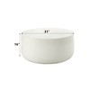 Dustan Natural White Finish Coffee Table - 2 of 4