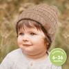 KeaBabies 3pk Warmzy Baby Beanies, 0-36 months Baby Hats, Kids Winter Hat for Baby Boys, Girls, Newborn, Infant, Toddler - 2 of 4