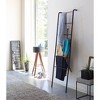 Yamazaki Home - Leaning Storage Ladder - Two Styles - Steel - Ladder - Black - 4 of 4