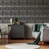 Colonial Charcoal Wallpaper - 2 of 4
