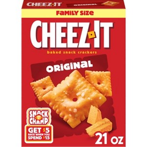 Cheez-It Original Baked Snack Crackers - 21oz - 1 of 4