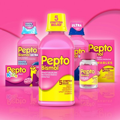Pepto-Bismol - 5 Symptom Stomach Relief Original Liquid - 16 fl oz