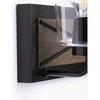 Progress Lighting Briarwood 2-Light Bath Wall Light in Antique Bronze with Clear Glass Shades - 4 of 4