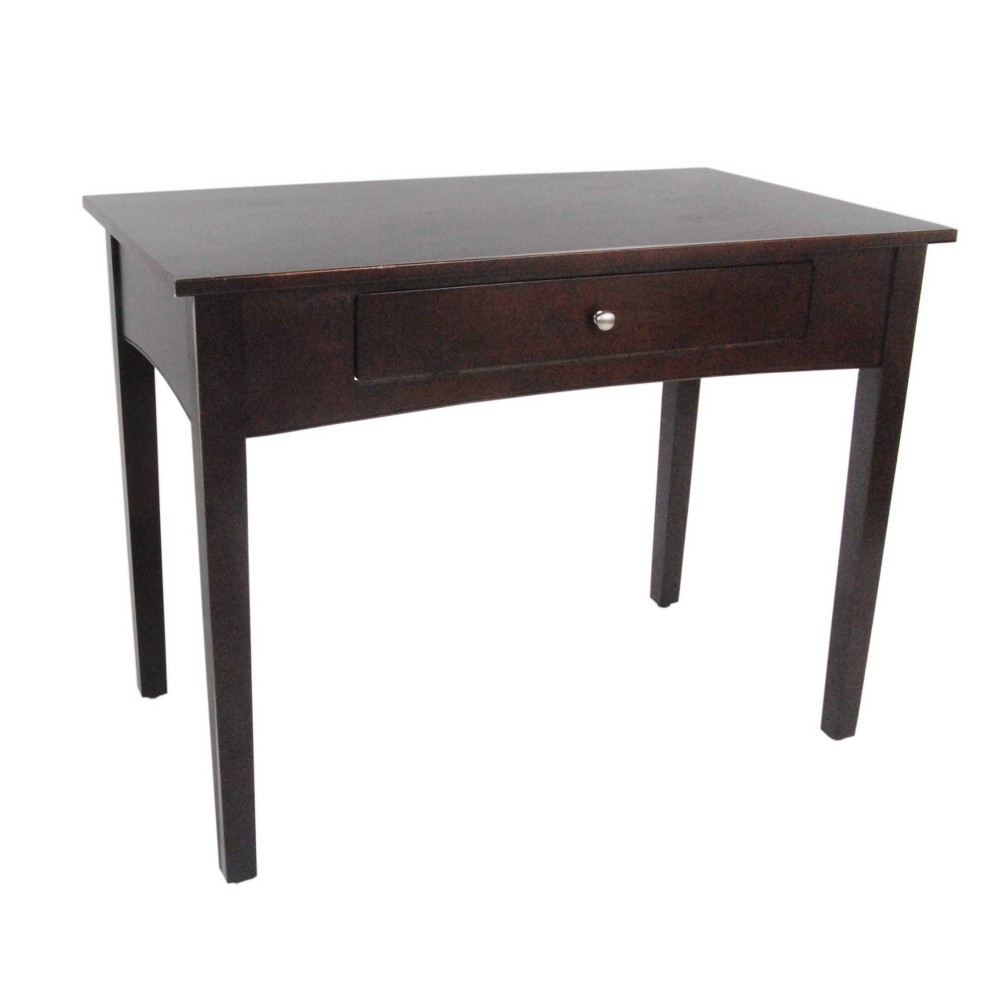 Photos - Office Desk 40" Shaker Cottage Desk Espresso - Alaterre Furniture