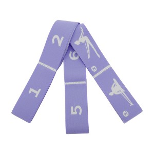 Unique Bargains Durable 8 Grids Yoga Stretch Bands 1 Pc - 1 of 4