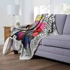 Hasbro Mr. Potato Head Potato Appeal Magazine Silk Touch Throw Blanket 50x60 Inches - 2 of 4