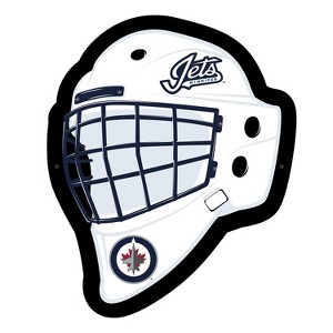 Evergreen Ultra-Thin Edgelight LED Wall Decor, Helmet, Winnipeg Jets- 15.6 x 19 Inches Made In USA - 1 of 4