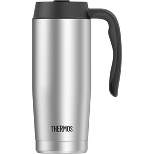 Thermos 16 oz. Vacuum Insulated Stainless Steel Travel Mug - Silver