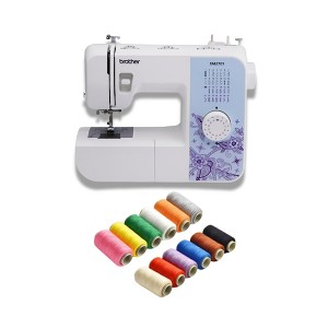 Brother XM2701 27-Stitch Sewing Machine with Built-In Needle Threader Bundle - 1 of 4