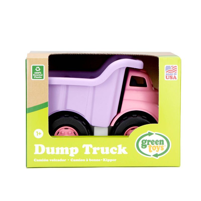 Green Toys Dump Truck - Pink, 3 of 10