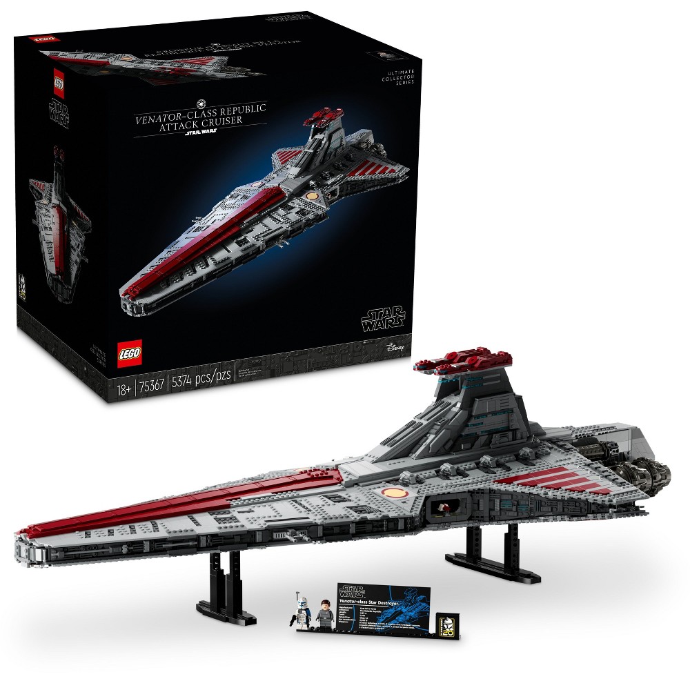 LEGO Star Wars Venator-Class Republic Attack Cruiser Building Set 75367