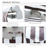 PAGED Retractable Door Awning Water-Resistant Fabric Awning for Door Entrance Aluminum Frame for Gardens, Yard - 2 of 4