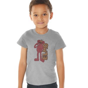 Toddler Boys' Sesame Street Vintage Elmo T-Shirt - 1 of 4