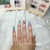 Vynxaria Blue Instant Glamour with Our Wearable Nails Size S - 3 of 4