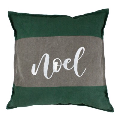 Jeweled Noel Square Throw Pillow - Pillow Perfect : Target