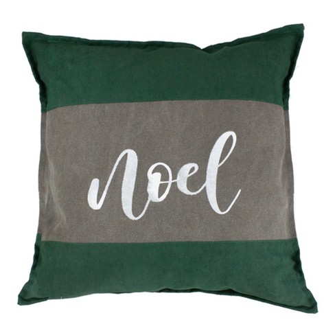 Jeweled Noel Square Throw Pillow - Pillow Perfect : Target