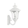 Livex Lighting Oxford 1 - Light Wall Light in  Textured White - 3 of 4
