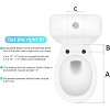 Coucheta Non-Electric Bidet Toilet Seat with Dual Self-Cleaning Nozzles, Fits Round & Elongated Toilets, Soft Close Lid - 3 of 4