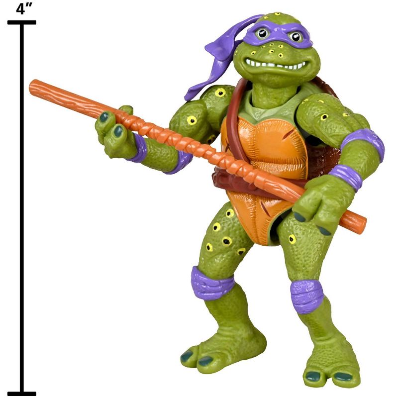 Teenage Mutant Ninja Turtles Movie Star Donnie Action Figure, 4 of 7