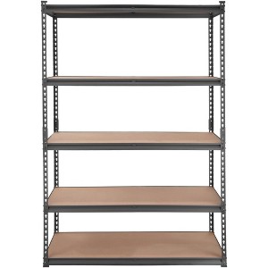 YONWAY 5-Tier Adjustable Storage Shelving Unit Detachable Into Two Separate Storage Racks With 16 Rubber Feet For Pantry,18" D x 48" W x 72" H - 1 of 4