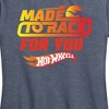 Women's - Hot Wheels - Valentine's Made to Race Short Sleeve Graphic T-Shirt - 2 of 4
