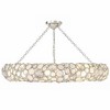 Crystorama Lighting Palla 8 - Light Semi-Flush Mount in  Antique Silver - 4 of 4