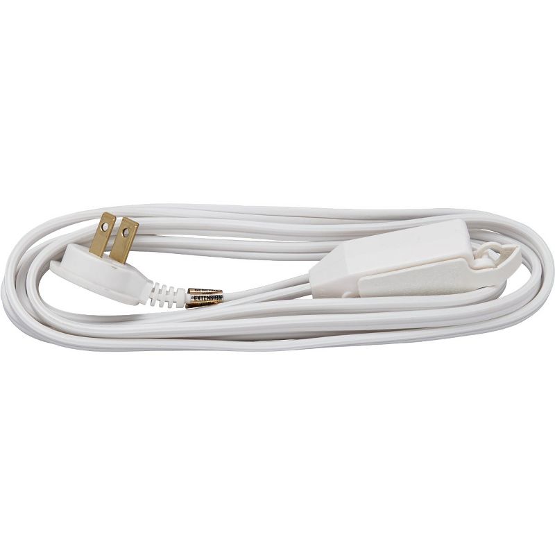 Do it Best  7 Ft. 16/2 Flat Plug White Extension Cord INF-PT2162-7-WH, 2 of 3